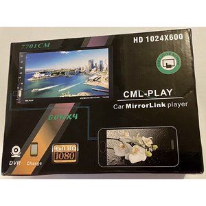Car Stereo MP5 Player CML-Play Mirror Link 7622DM HD1024x600 Touch Screen Remote